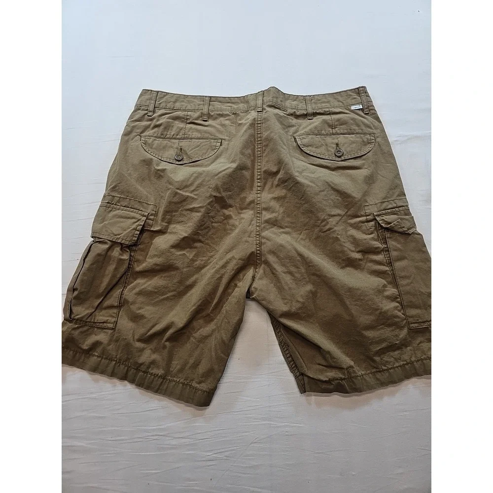 Levis Shorts Mens 38 Brown Utility Cargo Pocket Casual Outdoor Summer
